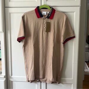 Tan Polo Shirt - Large
